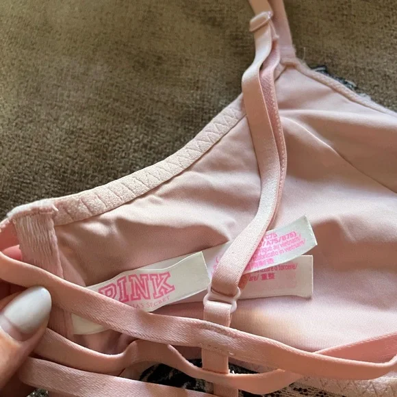 PINK Victoria’s Secret Floral Bralette- Size Small - Picture 8 of 8